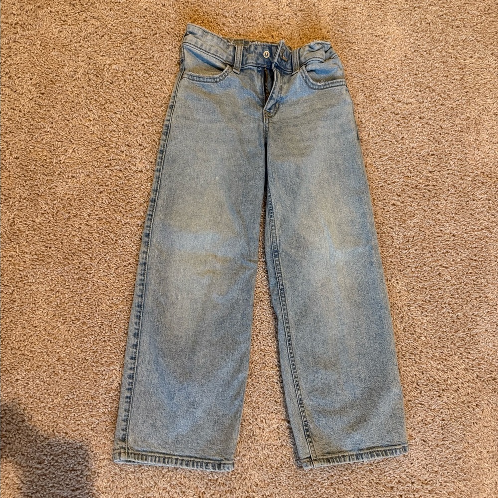 Cat & Jack Light Blue Elastic Waist Jeans